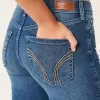 Curvy Mid-Rise Dark Wash Boot Jeans,Curvy Mid-Rise Dark Wash Boot Jeans