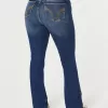 Curvy Mid-Rise Medium Wash Boot Jeans,Curvy Mid-Rise Medium Wash Boot Jeans