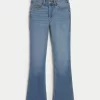 Curvy Mid-Rise Medium Wash Boot Jeans,Curvy Mid-Rise Medium Wash Boot Jeans