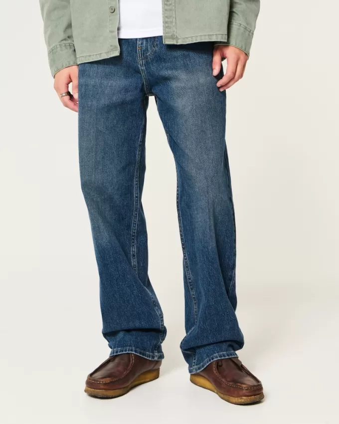 Dark Wash Baggy Jeans,Dark Wash Baggy Jeans