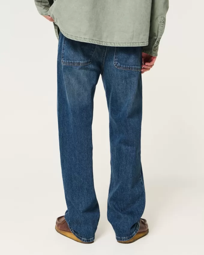 Dark Wash Baggy Jeans,Dark Wash Baggy Jeans