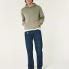 Dark Wash Loose Jeans,Dark Wash Loose Jeans