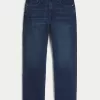 Dark Wash Loose Jeans,Dark Wash Loose Jeans