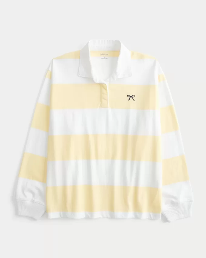 Easy Bow Graphic Rugby Polo,Easy Bow Graphic Rugby Polo