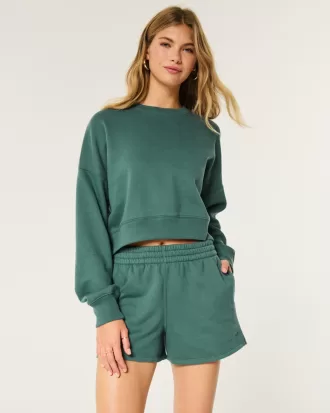 Easy Crew Sweatshirt & Fleece Shorts Bundle,Easy Crew Sweatshirt & Fleece Shorts Bundle