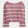 Easy Crochet-Style Sweater,Easy Crochet-Style Sweater