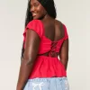 Easy Flutter Sleeve Babydoll Top,Easy Flutter Sleeve Babydoll Top Easy Flutter Sleeve Babydoll Top,Easy Flutter Sleeve Babydoll Top