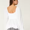 Easy Lace Bust Babydoll Top,Easy Lace Bust Babydoll Top