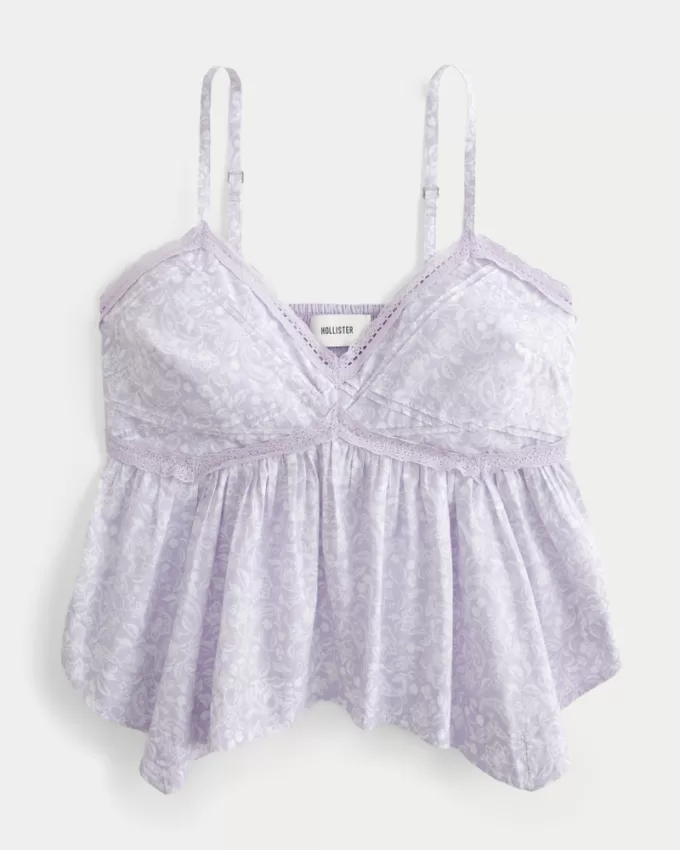 Easy Lace Trim Babydoll Top,Easy Lace Trim Babydoll Top Easy Lace Trim Babydoll Top,Easy Lace Trim Babydoll Top
