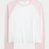 Easy Long-Sleeve Raglan T-Shirt,Easy Long-Sleeve Raglan T-Shirt