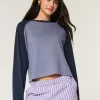 Easy Long-Sleeve Raglan T-Shirt,Easy Long-Sleeve Raglan T-Shirt