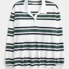 Easy Long-Sleeve Rugby Polo,Easy Long-Sleeve Rugby Polo