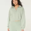 Easy Mini Half-Zip Sweatshirt,Easy Mini Half-Zip Sweatshirt