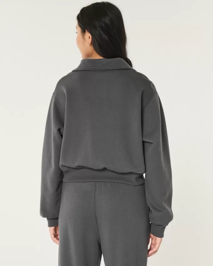 Easy Mini Half-Zip Sweatshirt,Easy Mini Half-Zip Sweatshirt