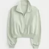 Easy Mini Half-Zip Sweatshirt,Easy Mini Half-Zip Sweatshirt