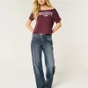 Easy Off-the-Shoulder Brooklyn Graphic Tee,Easy Off-the-Shoulder Brooklyn Graphic Tee Easy Off-the-Shoulder Brooklyn Graphic Tee,Easy Off-the-Shoulder Brooklyn Graphic Tee