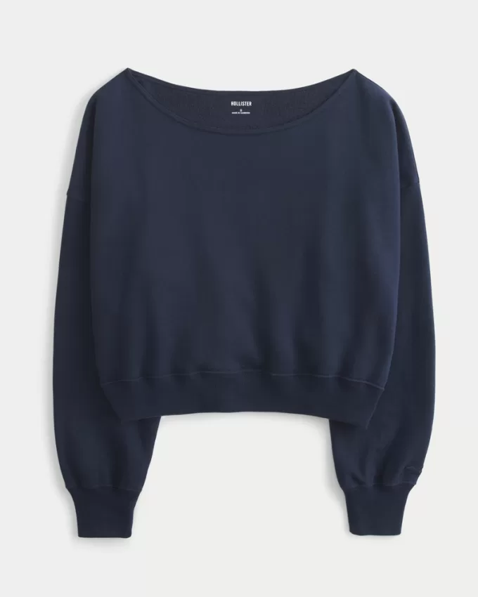 Easy Off-the-Shoulder Sweatshirt,Easy Off-the-Shoulder Sweatshirt Easy Off-the-Shoulder Sweatshirt,Easy Off-the-Shoulder Sweatshirt
