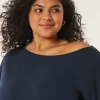 Easy Off-the-Shoulder Terry Sweatshirt,Easy Off-the-Shoulder Terry Sweatshirt Easy Off-the-Shoulder Terry Sweatshirt,Easy Off-the-Shoulder Terry Sweatshirt
