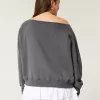 Easy Off-the-Shoulder USC Gamecocks Graphic Sweatshirt,Easy Off-the-Shoulder USC Gamecocks Graphic Sweatshirt