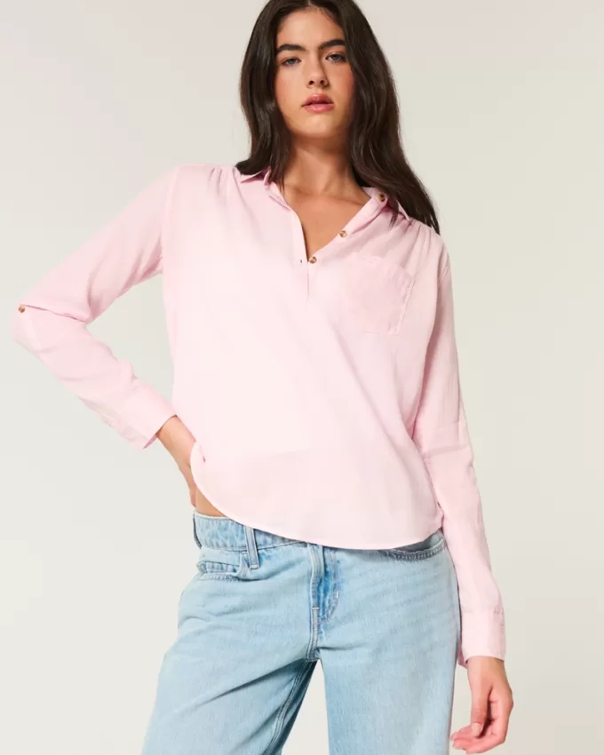 Easy Popover Shirt,Easy Popover Shirt