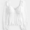 Easy Ruched Bust Babydoll Top,Easy Ruched Bust Babydoll Top Easy Ruched Bust Babydoll Top,Easy Ruched Bust Babydoll Top