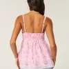 Easy Ruched Chiffon Babydoll Top,Easy Ruched Chiffon Babydoll Top