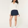 Easy Stitchy Polo Sweater,Easy Stitchy Polo Sweater
