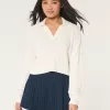 Easy Stitchy Polo Sweater,Easy Stitchy Polo Sweater