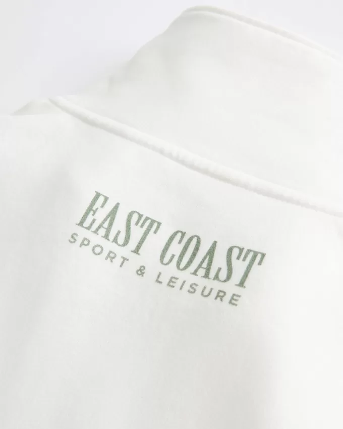 Easy Tennis Graphic Half-Zip Cutoff Sweatshirt,Easy Tennis Graphic Half-Zip Cutoff Sweatshirt Easy Tennis Graphic Half-Zip Cutoff Sweatshirt,Easy Tennis Graphic Half-Zip Cutoff Sweatshirt