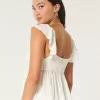 Easy Tie-Front Babydoll Top,Easy Tie-Front Babydoll Top Easy Tie-Front Babydoll Top,Easy Tie-Front Babydoll Top