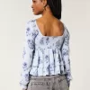Easy Twist Bust Babydoll Top,Easy Twist Bust Babydoll Top