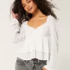 Easy Twist Bust Babydoll Top,Easy Twist Bust Babydoll Top