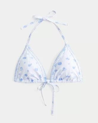 Embroidered Stitch Triangle Bikini Top,Embroidered Stitch Triangle Bikini Top Embroidered Stitch Triangle Bikini Top,Embroidered Stitch Triangle Bikini Top