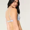 Eyelet Underwire Bikini Top,Eyelet Underwire Bikini Top