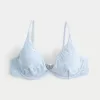 Eyelet Underwire Bikini Top,Eyelet Underwire Bikini Top