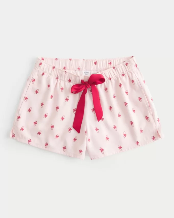 Flannel Tie Shorts,Flannel Tie Shorts