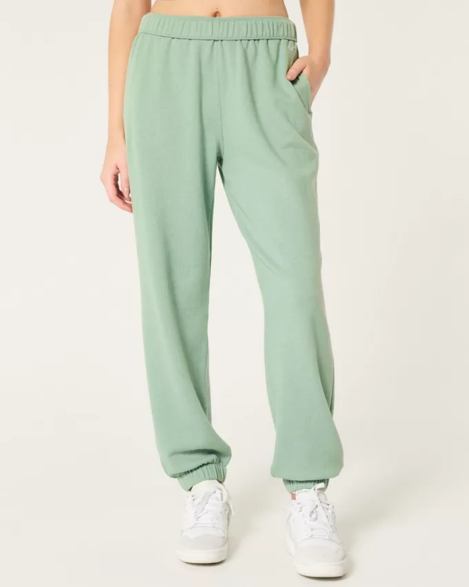 Fleece Icon Dad Joggers,Fleece Icon Dad Joggers