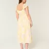 Flutter Sleeve Double-Tie Midi Dress,Flutter Sleeve Double-Tie Midi Dress Flutter Sleeve Double-Tie Midi Dress,Flutter Sleeve Double-Tie Midi Dress