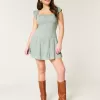 Flutter Sleeve Skort Dress,Flutter Sleeve Skort Dress