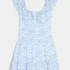 Flutter Sleeve Skort Dress,Flutter Sleeve Skort Dress