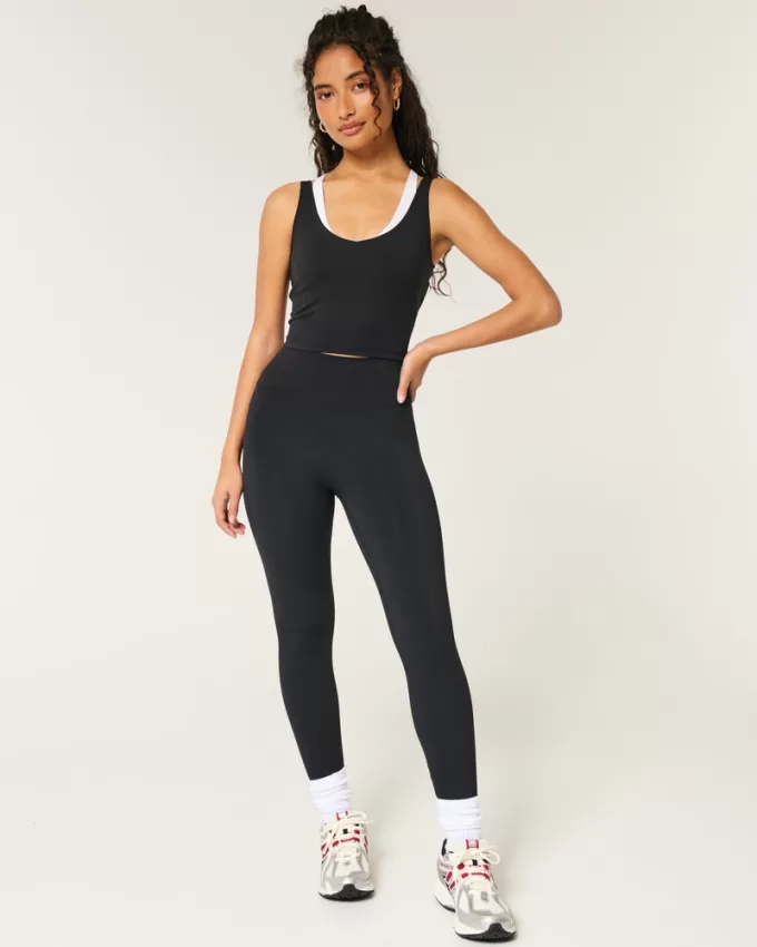 Gilly Hicks Active Boost Layered Plunge Tank,Gilly Hicks Active Boost Layered Plunge Tank