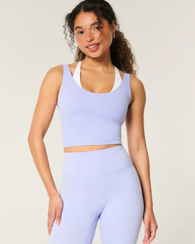 Gilly Hicks Active Boost Layered Plunge Tank,Gilly Hicks Active Boost Layered Plunge Tank