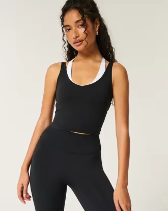 Gilly Hicks Active Boost Layered Plunge Tank,Gilly Hicks Active Boost Layered Plunge Tank