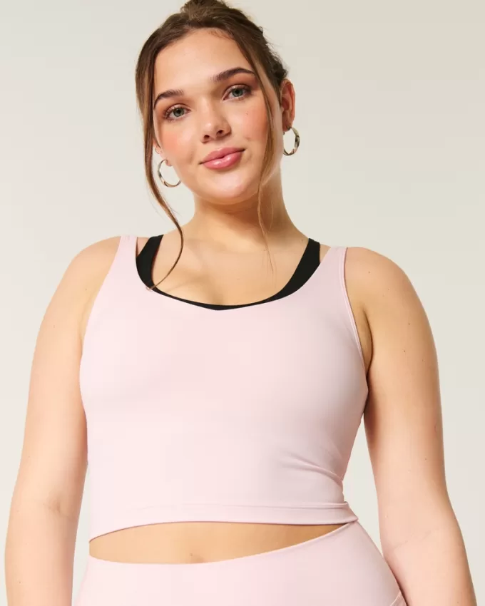 Gilly Hicks Active Boost Layered Plunge Tank,Gilly Hicks Active Boost Layered Plunge Tank