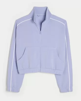 Gilly Hicks Active Cooldown Crop Track Jacket,Gilly Hicks Active Cooldown Crop Track Jacket