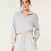 Gilly Hicks Active Cooldown Quarter-Zip Top,Gilly Hicks Active Cooldown Quarter-Zip Top