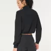 Gilly Hicks Active Cooldown Quarter-Zip Top,Gilly Hicks Active Cooldown Quarter-Zip Top