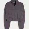 Gilly Hicks Active Cooldown Quarter-Zip Top,Gilly Hicks Active Cooldown Quarter-Zip Top