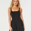 Gilly Hicks Active Cutout Back Skater Dress,Gilly Hicks Active Cutout Back Skater Dress