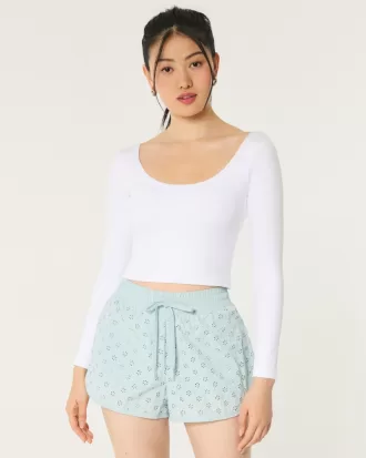 Gilly Hicks Active Eyelet Shorts,Gilly Hicks Active Eyelet Shorts Gilly Hicks Active Eyelet Shorts,Gilly Hicks Active Eyelet Shorts